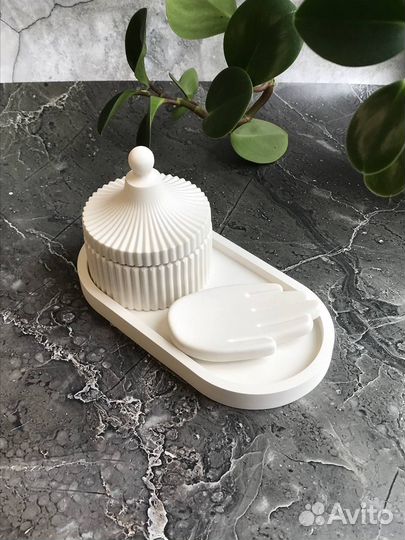 Декоративный набор из гипса «minimalism»