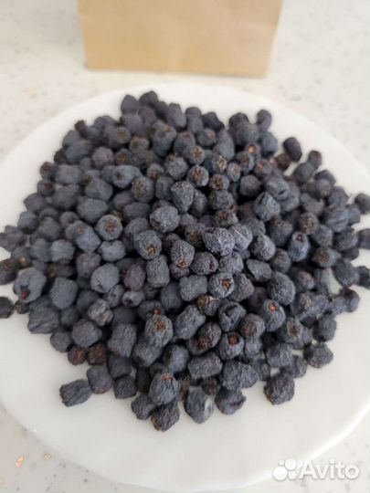 Ягоды черноплодной рябины сушёные, 100гр. в бумажн