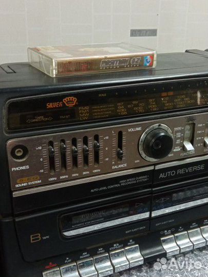 Магнитофон silver rx-830ar