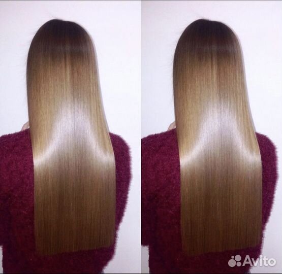 Кератиновое выпрямление, Ботокс волос