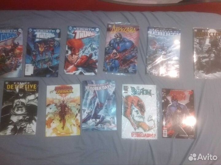 Комиксы (DC. marvel, bubble)