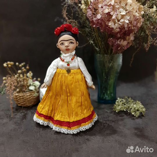 Кукла ручной работы Фрида