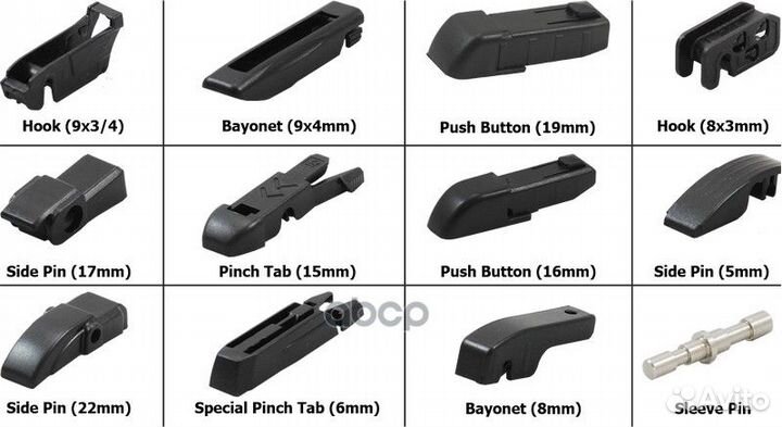 Щётка стеклоочистителя бескаркасная awbc20 Good