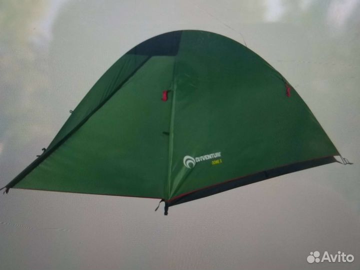 Новая Авито-доставка Outventure Dome 3 палатка