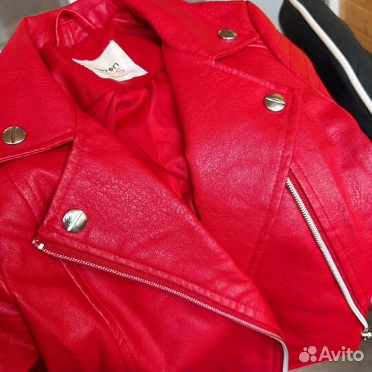 Кожаная куртка косуха Koton 110-116