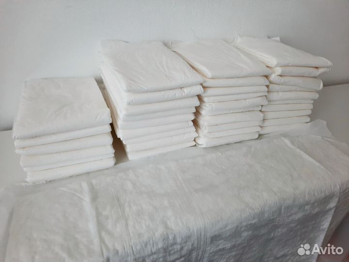 Пеленки одноразовые впитывающие детские