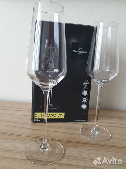 Бокалы для шампанского (новые)