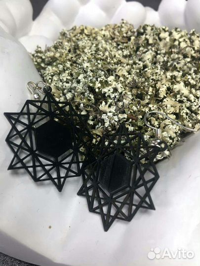 Серьги ручной работы