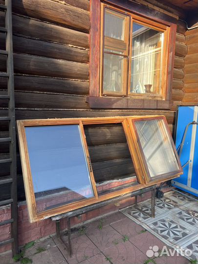 Деревянные окна стеклопакетом
