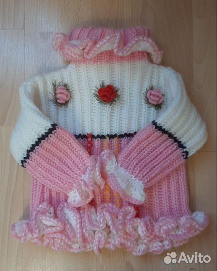 Свитер для девочки 104 110