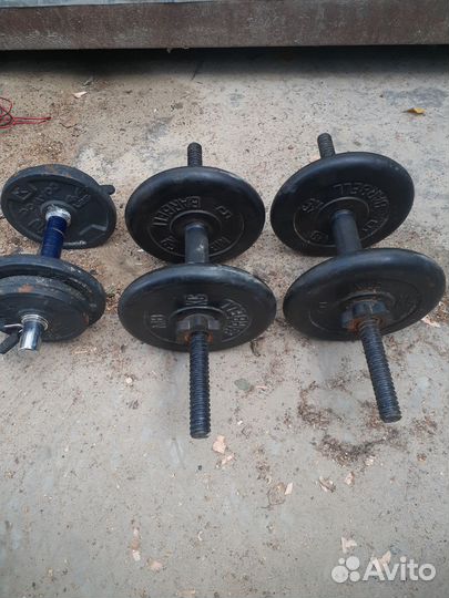 Гантели разборный