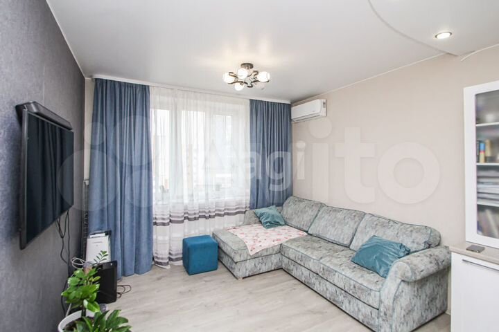 2-к. квартира, 54,7 м², 6/19 эт.