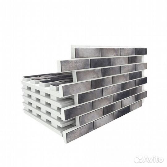 Термопанель фасадная клинкерная Retro Brick Pepper