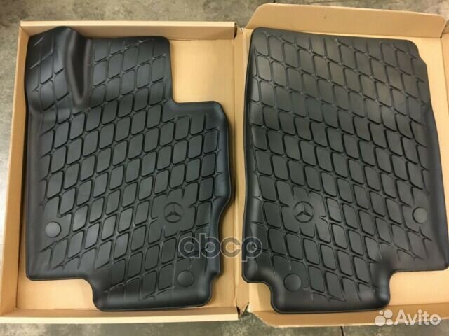 Комплект ковриков резиновых 2шт A16768063069G33