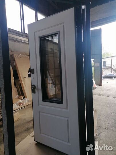 Термодверь со стеклопакетом