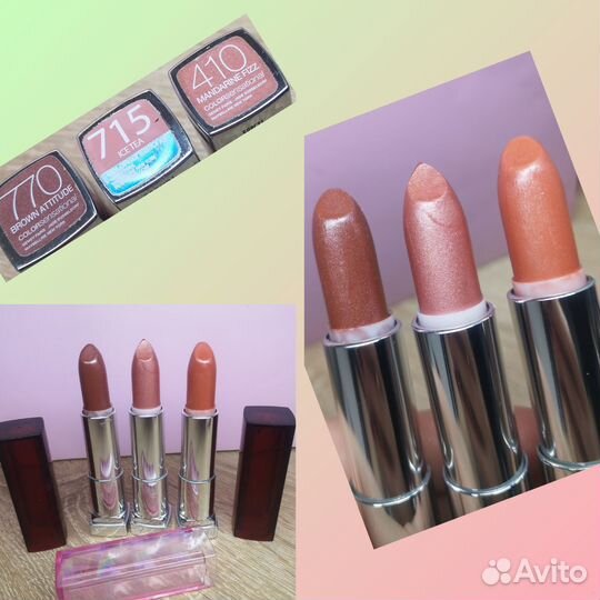 Набор помад maybelline