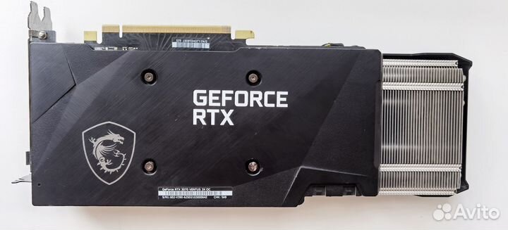 Видеокарта MSI GeForce RTX 3070 ventus 3X OC