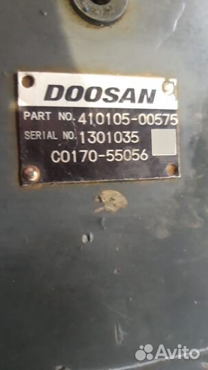 Гидрораспределитель на экскаватор Doosan DX340LCA