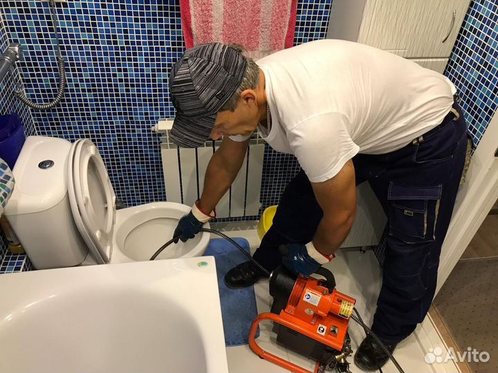 Прочистка канализации устранение засоров телеин