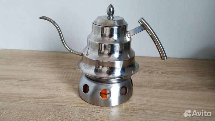 Подставка для подогрева чайника новая металл