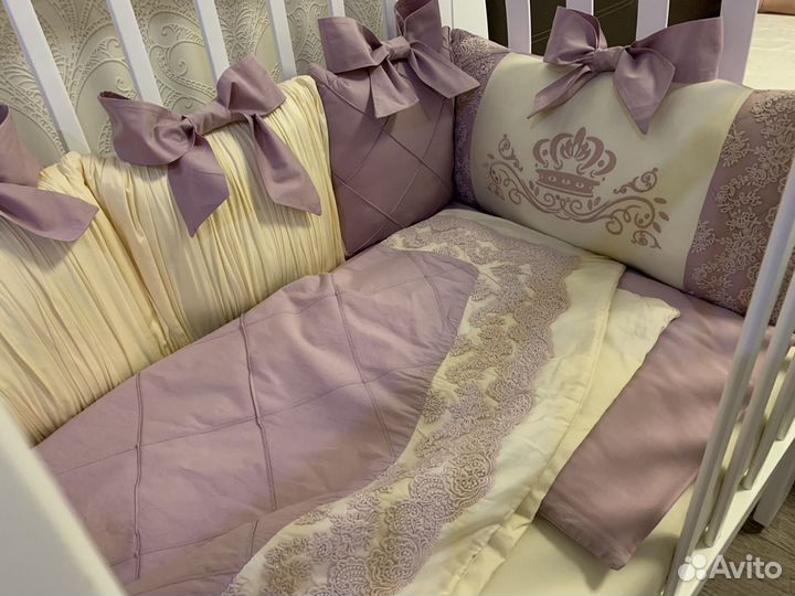 Бортики в детскую кроватку