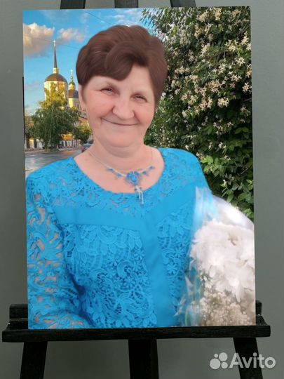 Портрет на холсте по фото