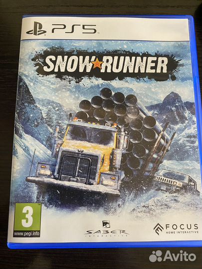 Игра для приставки Snowrunner ps 5