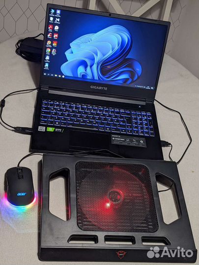 Gigabyte g5kc 10500h/16/rtx3060/512ssd/144гц