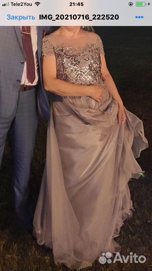 Вечернее платье 50 размер