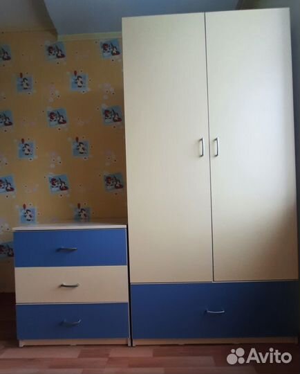 Мебель для детской комнаты для двух детей