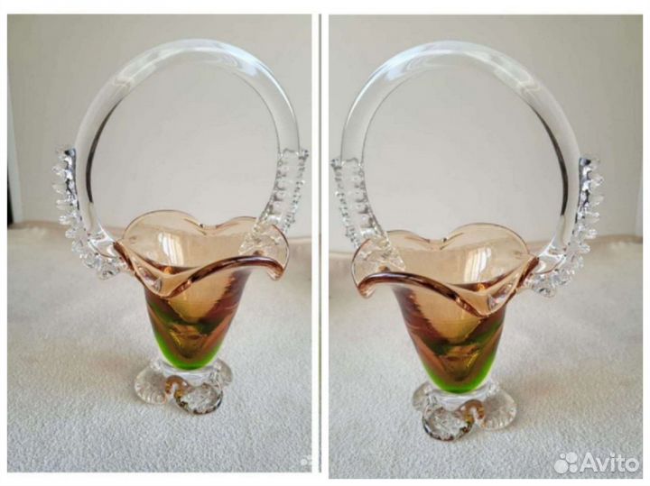 Вазочки, пепельница. Винтаж