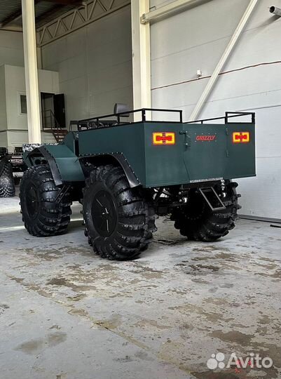 Переломка Grizzly (Снегоход - Болотоход)