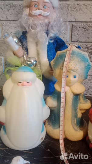 Дед Мороз, Снегурочка,Подсвечники новогодние
