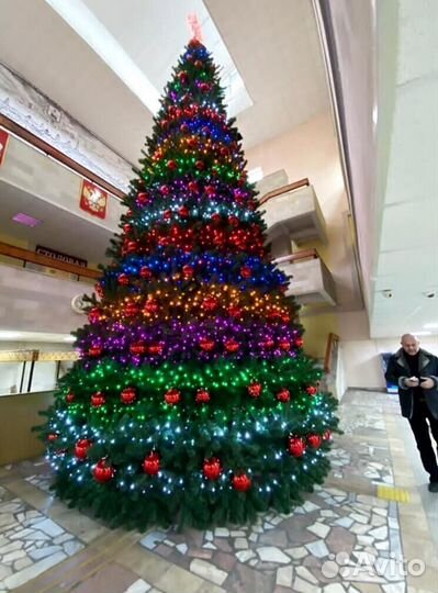 Елка уличная искусственная 5 метров