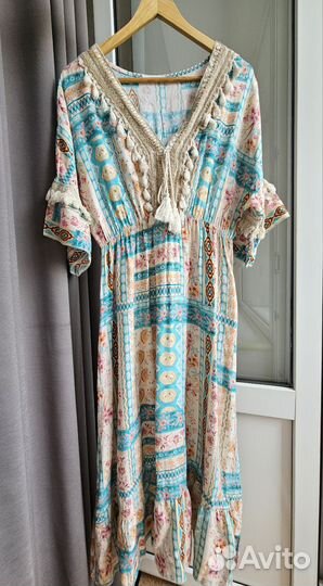 Новое платье Италия вискоза 46-48 L