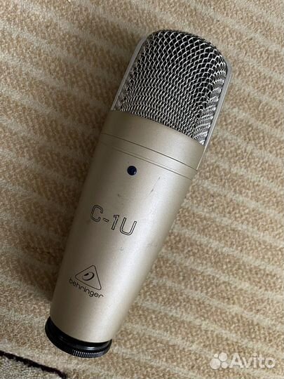 Микрофон студийный behringer c1u