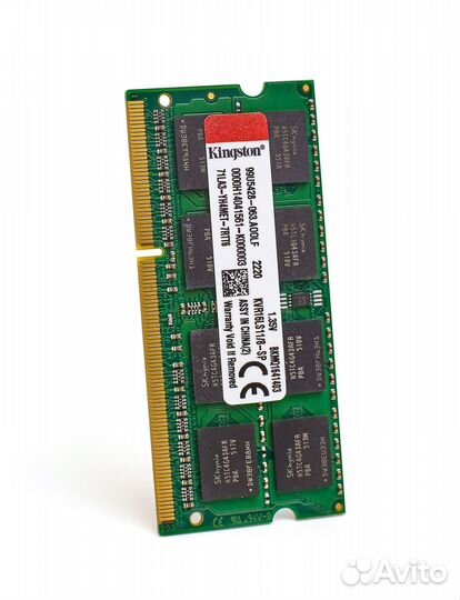 DDR3 L 1600 MHz 8 GB