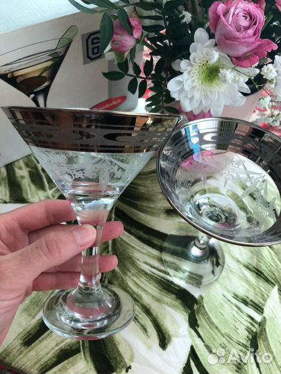 Красивые Фужеры для мартини и вина