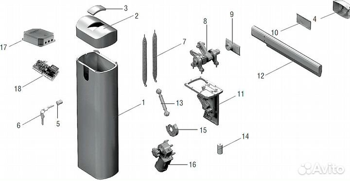 Запчасти DoorHan ремонт доставка ворота шлагбаумы