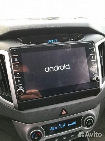 Магнитола Hyundai Creta + физические кнопки