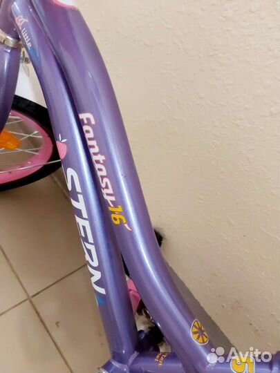 Велосипед, колеса 16 дюймов