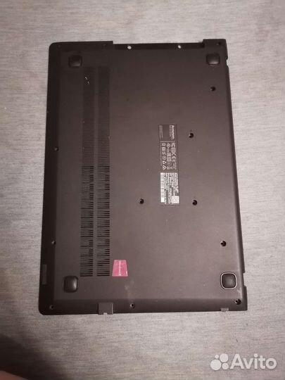 Задняя крышка lenovo ideapad 100-15iby
