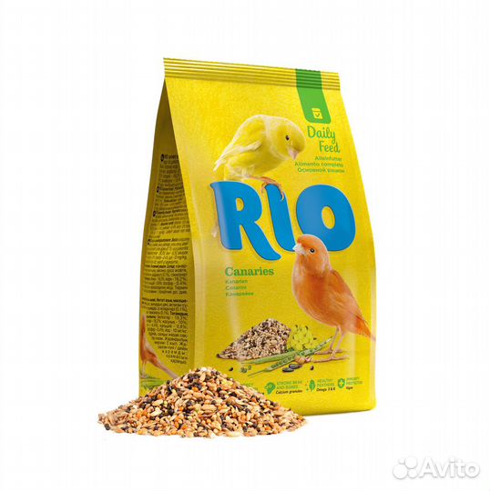 RIO корм для канареек, основной рацион