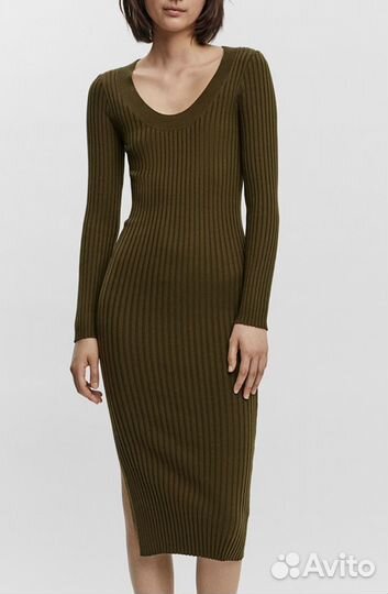 Платье трикотажное