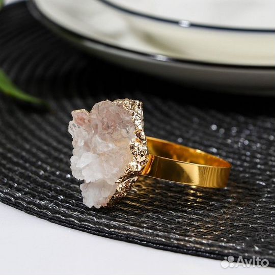 Кольцо для салфетки «Кристалл», 44,16,2 см, цвет м