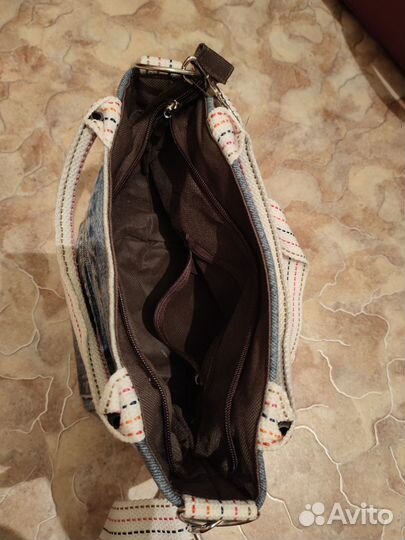 Сумка джинсовая