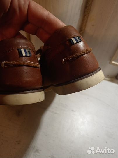 Топсайдеры натуральная кожа 44р