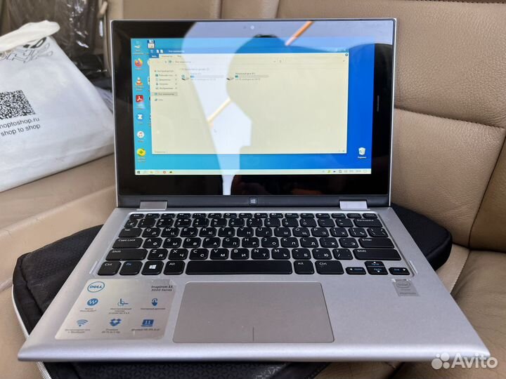 Ноутбук dell P20T Трансформер сенсорный