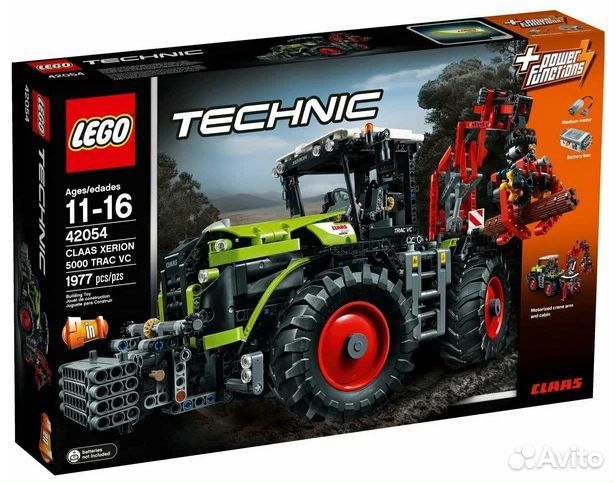 Lego Technic 42054 - Мощный трактор Claas Xerion 5