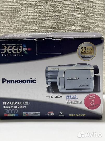 Видеокамера panasonic nv-gs180